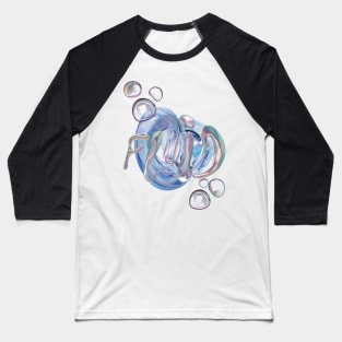 Fluid bubble y2k vibe Baseball T-Shirt